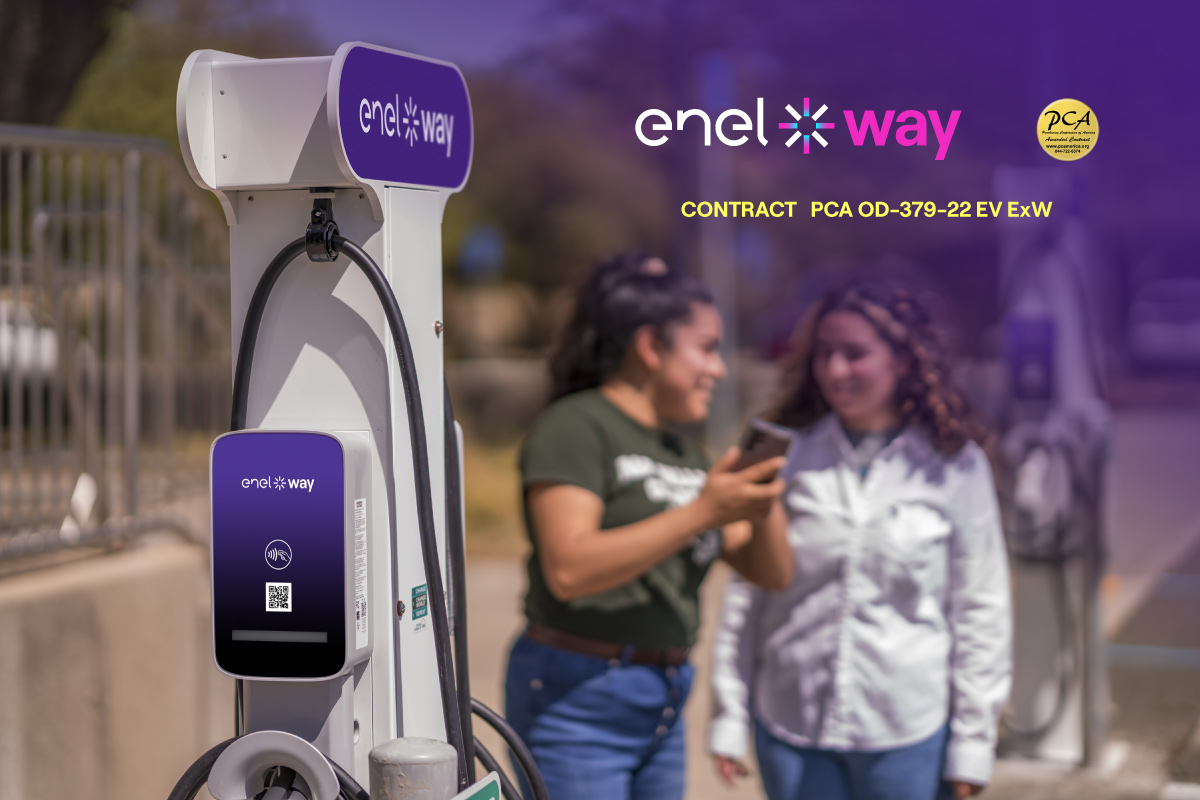 Enel X Way PCA Graphic